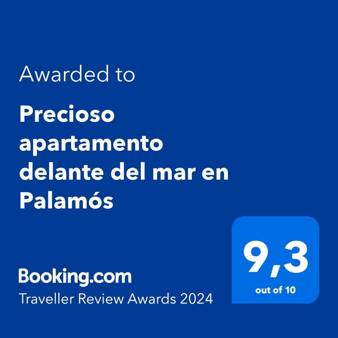 Precioso apartamento delante del mar en Palamós Exterior foto